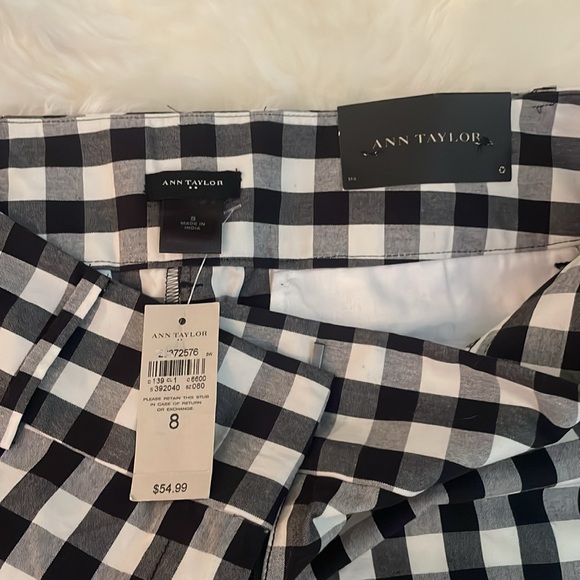 NWT Ann Taylor gingham shorts - Picture 6 of 8
